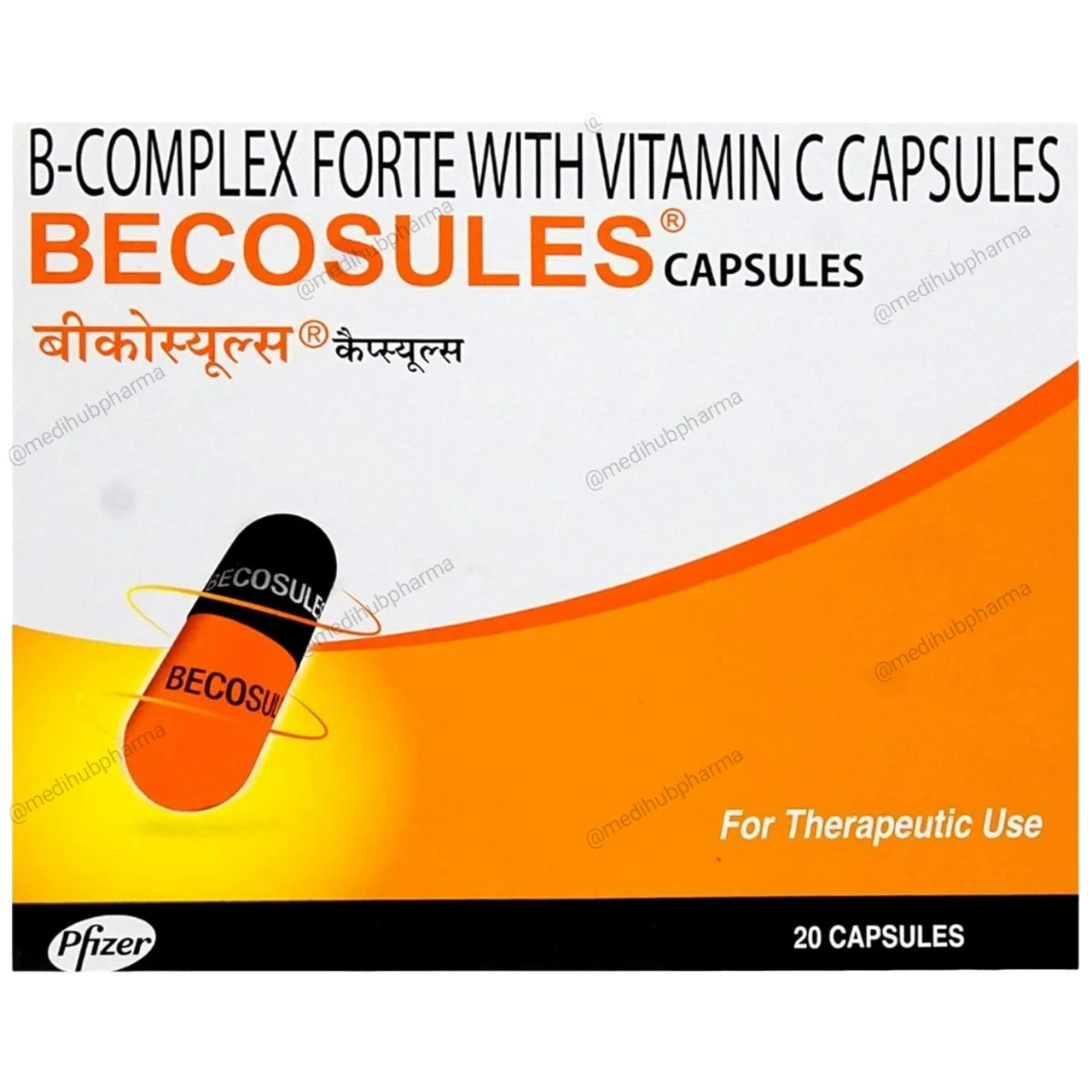 Becosules Z Vitamin B Complex With Vitamin C & Zinc Capsule 20
